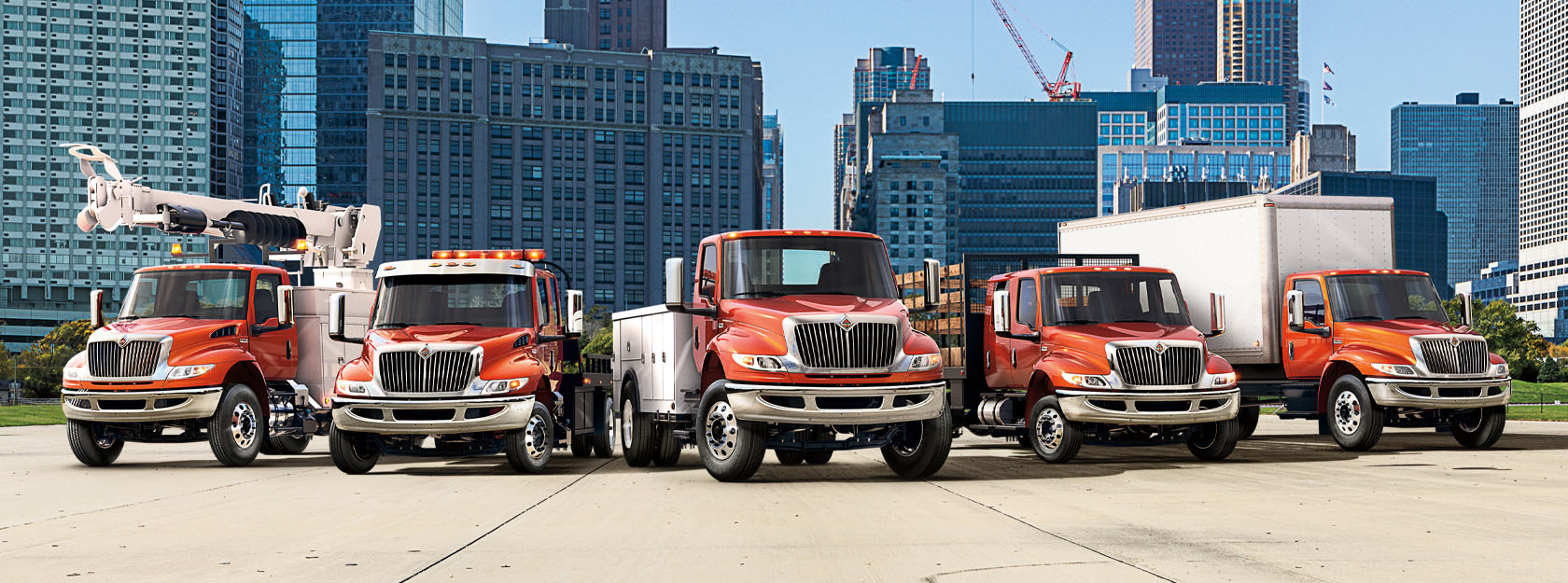 Full Line of MV Series Trucks